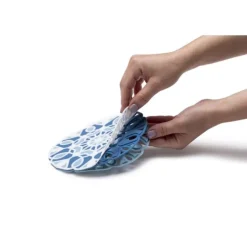 Peleg TriveTile - Navy onderzetter silicone 3-delig