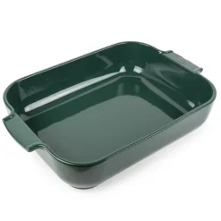 Peugeot Appolia rechthoekige ovenschaal 25 cm keramiek bosgroen
