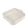 Peugeot Appolia vierkante ovenschaal 28 cm keramiek ecru