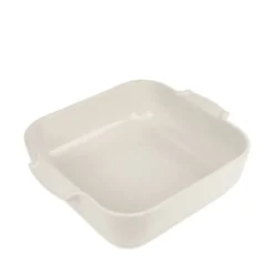 Peugeot Appolia vierkante ovenschaal 28 cm keramiek ecru