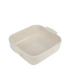 Peugeot Appolia vierkante ovenschaal 21 cm keramiek ecru