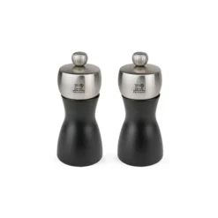 Peugeot Fidji Noir Zirlion peper- en zoutmolen 12 cm hout zw