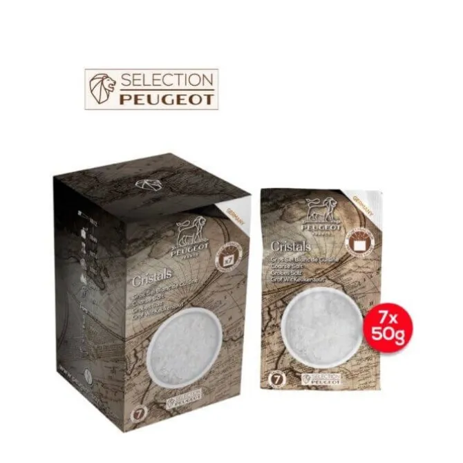 Peugeot grof wit keukenzout 350 gram