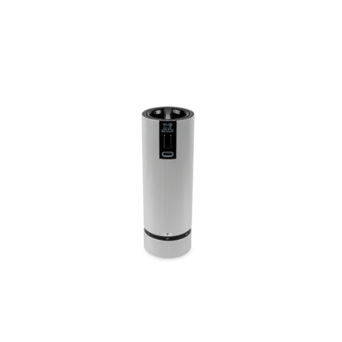Peugeot Line elektrische zoutmolen 15 cm aluminium carbon