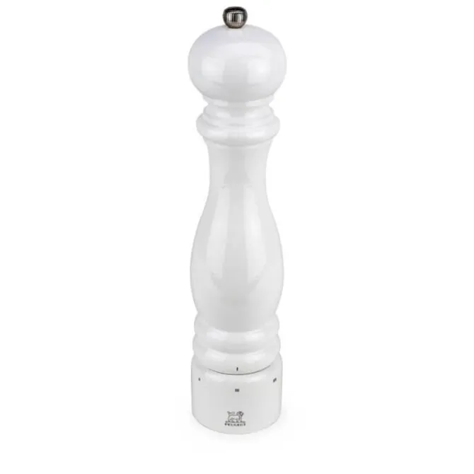 Peugeot Paris laqué blanc pepermolen u-select 30 cm hout wit glanzend