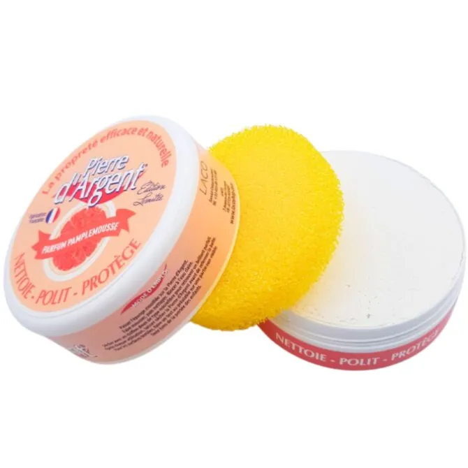 Pierre d'Argent schoonmaakblok met spons 300 gram Grapefruit