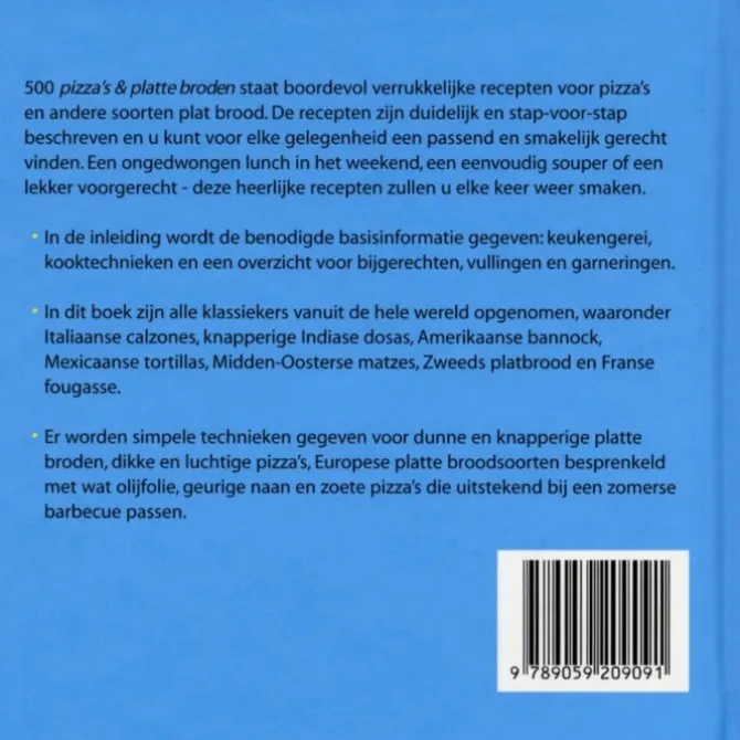 500 pizza's & platte broden