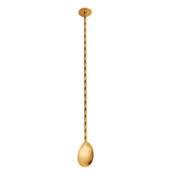 Point-Virgule barlepel 26,5 cm rvs goudkleurig