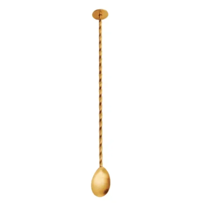 Point-Virgule barlepel 26,5 cm rvs goudkleurig