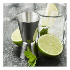Point-Virgule cocktailmaatje uit rvs 30/50ml