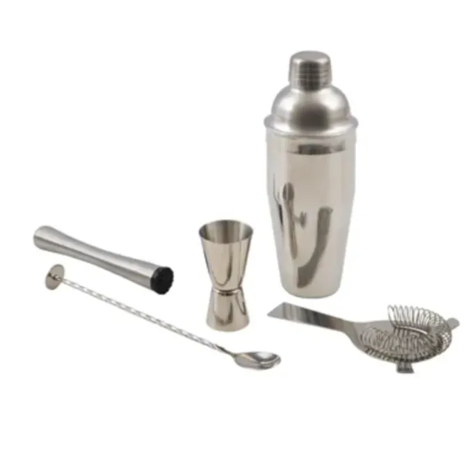 Point-Virgule cocktailset rvs 5-delig