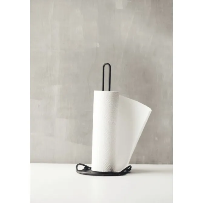 Point-Virgule keukenrolhouder 30 cm metaal zwart