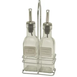 Point-Virgule olie- en azijnset 150 ml glas