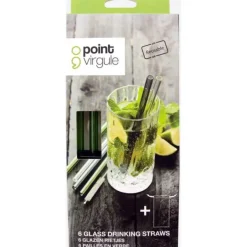 Point Virgule rietjes glas 6 stuks