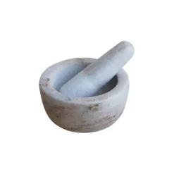 Point Virgule vijzel ø 12 cm marmer wit