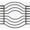 Point Virgule Wire pannenonderzetter 18,5 x 15 cm rvs zwart