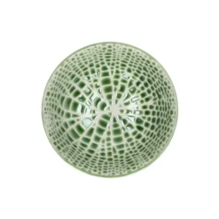Pomax Lotus ontbijtkom ø 12 cm porselein groen