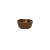 Pomax Spiro kom ø 9 cm aardewerk bruin