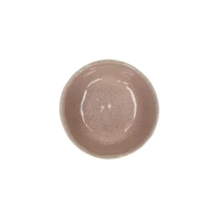 Pomax Spiro kom ø 9 cm aardewerk poederroze