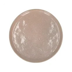 Pomax Spiro ontbijtbord ø 21 cm aardewerk poederroze