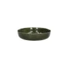 Pomax Spiro schaal ø 24 cm aardewerk groen