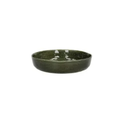 Pomax Spiro schaal ø 24 cm aardewerk groen