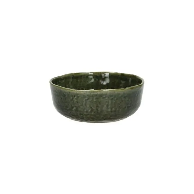 Pomax Spiro soepkom ø 16 cm aardewerk poederroze