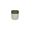 Pomax Spiro theebeker ø 8 cm aardewerk groen
