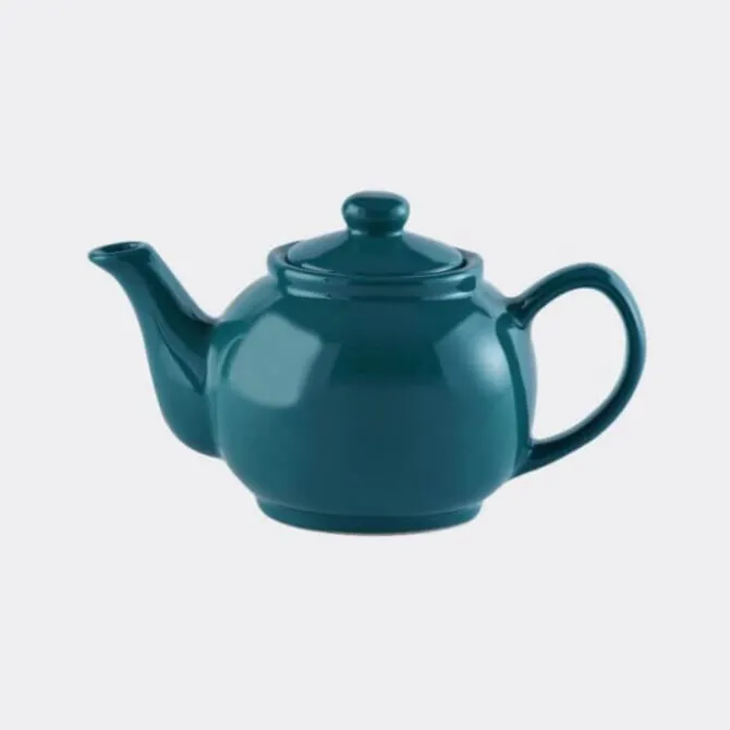 Price & Kensington theepot 2-kops 450 ml glans blauwgroen