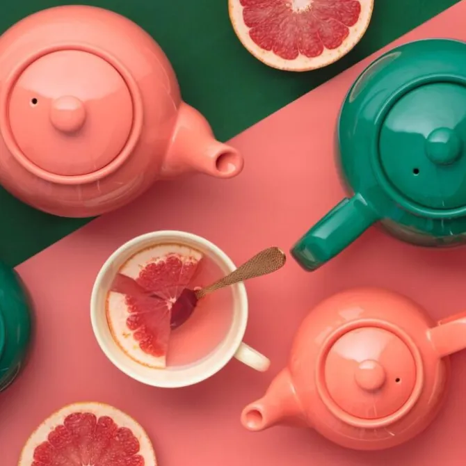 Price & Kensington theepot 2 kops 450 ml flamingo roze