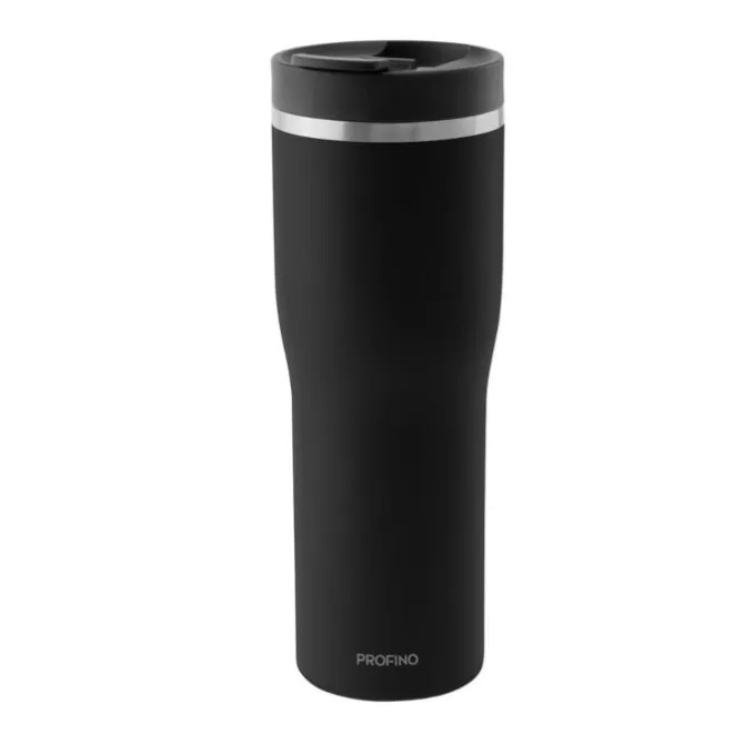 Profino Barista thermosbeker L 500 ml rvs zwart