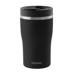 Profino Barista thermosbeker M 350 ml rvs zwart
