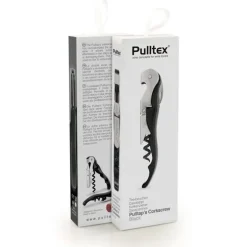 Pulltex Pulltap's kurkentrekker zwart