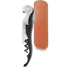 Pulltex Pulltap's kurkentrekker zwart