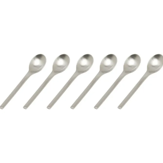 Puresigns One espressolepel 10,5 cm rvs mat 6 stuks