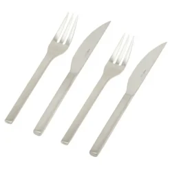 Puresigns One steakbestek 20,5 cm rvs mat 4-delig