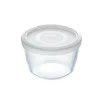 Pyrex Cook & Freeze ronde schaal met deksel 1,1 liter glas