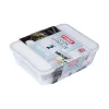 Pyrex Cook & Freeze schaal 1,5 en 2,6 liter glas 2-delig