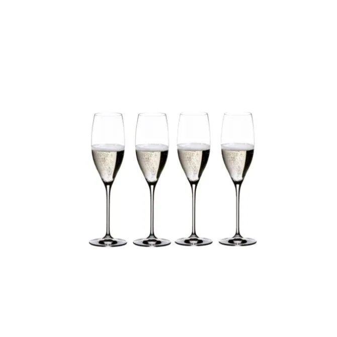Riedel Vinum Cuvee Prestige champagneflûte kristalglas 4 stuks