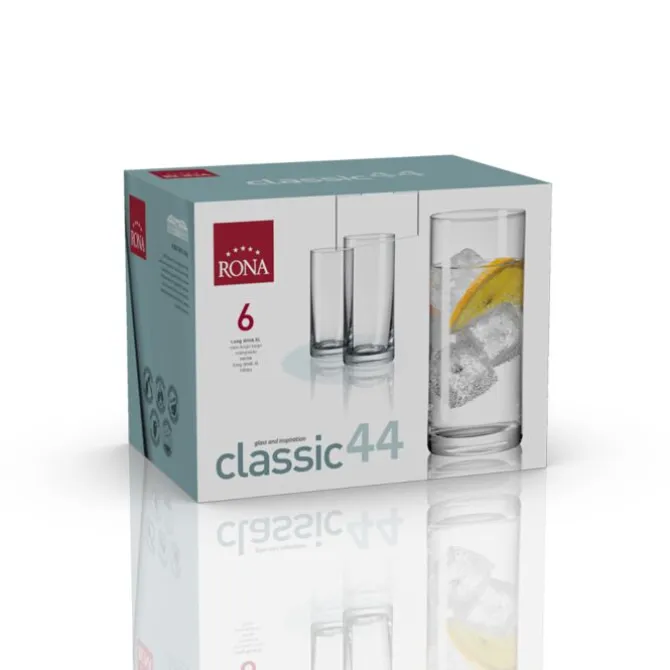 Rona Classic XL longdrinkglas 440 ml kristalglas 6 stuks