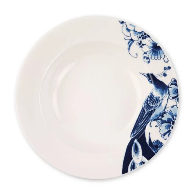Royal Delft Peacock Symphony diep bord ø 24 cm aardewerk