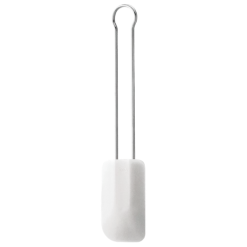 Rösle pannenlikker 26 cm rvs-silicone wit