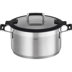 Rösle Silence Pro kookpan met glasdeksel ø 24 cm rvs