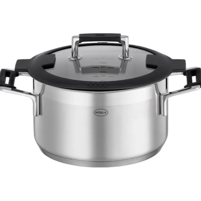 Rösle Silence Pro pannenset rvs 4-delig