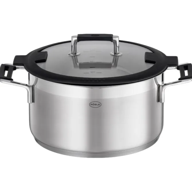 Rösle Silence Pro pannenset rvs 4-delig