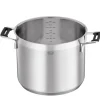 Rösle Silence Pro soeppan met glasdeksel ø 24 cm rvs