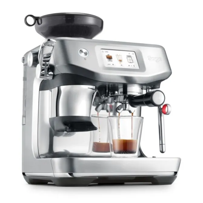 Sage the Barista Touch Impress Cold Brushed Stainless Steel
