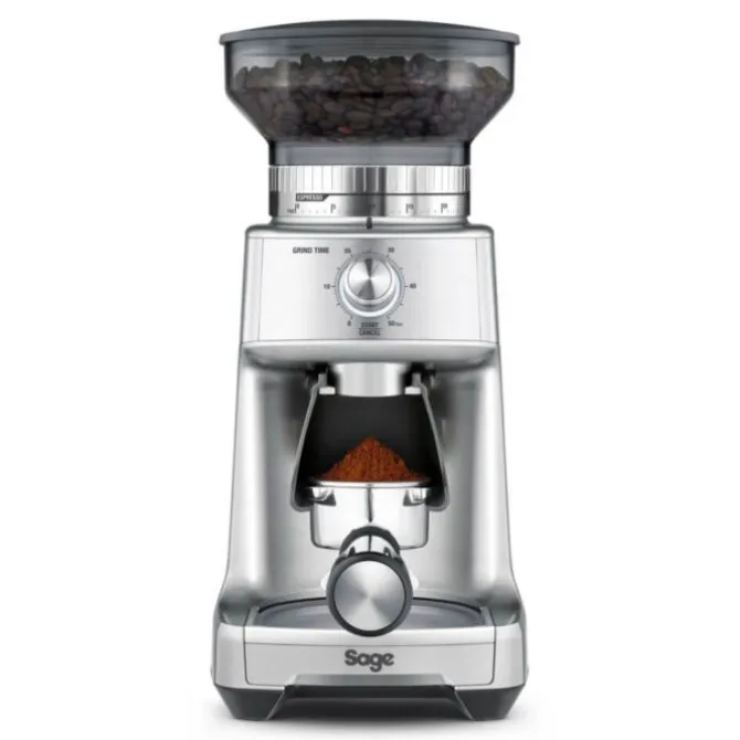 Sage The Dose Control Pro koffiebonenmolen Silver