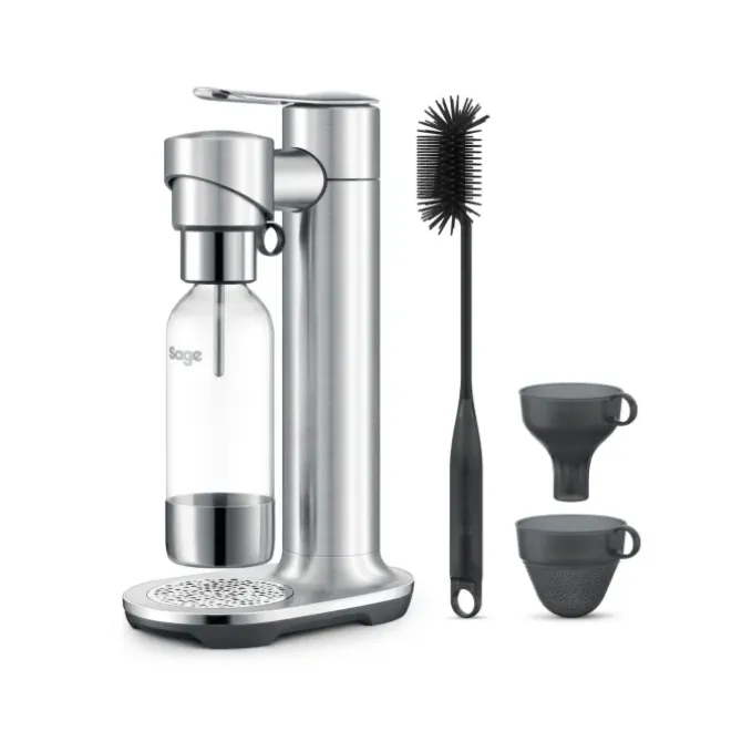 Sage the InFizz Fusion sodamaker Brushed Stainless Steel