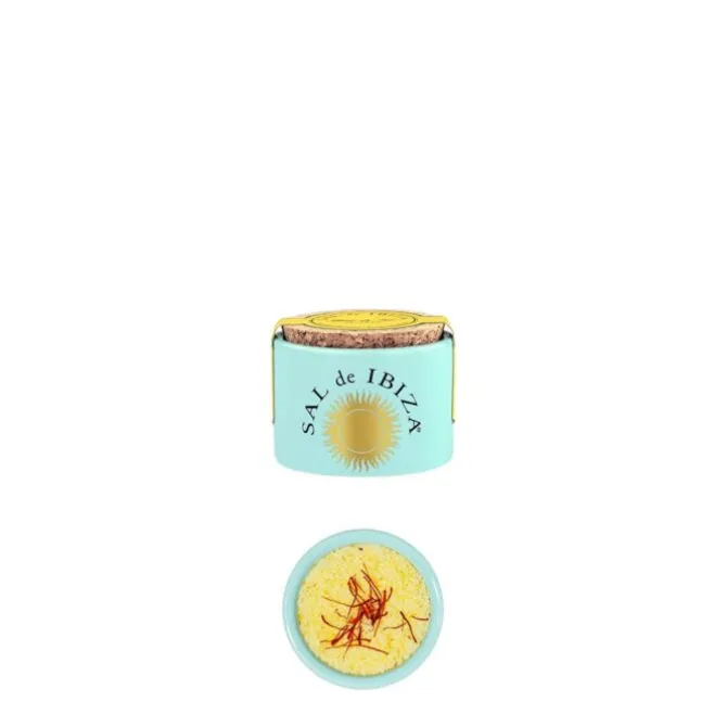 Sal de Ibiza Fleur de Sel saffraan 28 gram